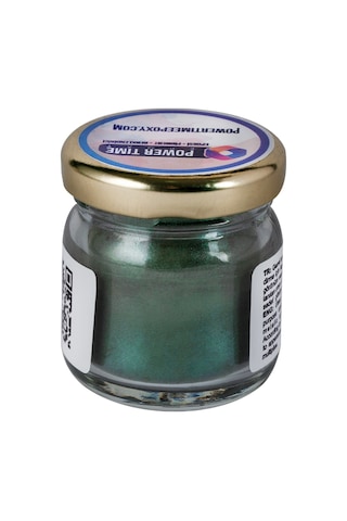 Sedefli Metalik Toz Pigment Boya / Zümrüt Yeşili / Epoksi Için