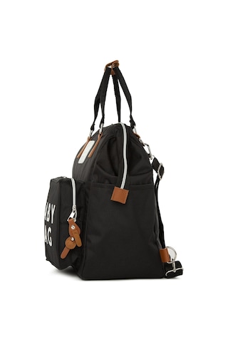 Bagmori Baby Bag Baskılı Cepli Anne Bebek Bakım Sırt Çantası