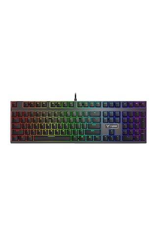 Rapoo V700rgb Backlıt Mechanıcal Gamıng Kbd Ckckrap0001
