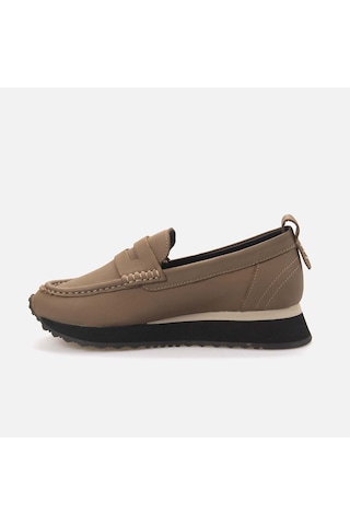 Rouge Kadın Loafer 117 Toprak