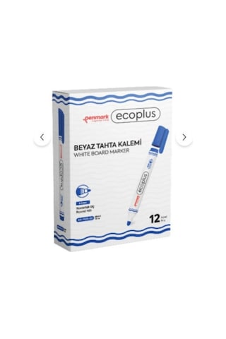 Ecoplus Beyaz Tahta Kalemi 1 Kutu 12'li
