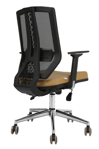 Hunt Mobilya Angerd Kahverengi Deri Ofis Çalışma Koltuğu