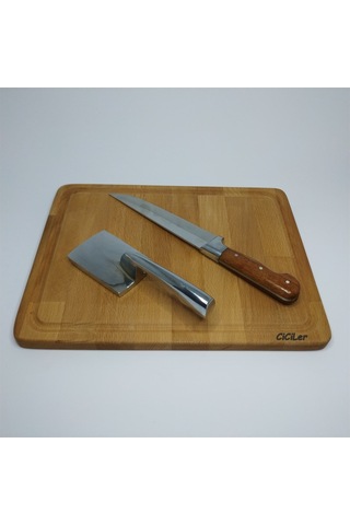 Ahşap Kesme Tahtası 28X36 Ahşap