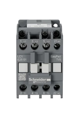 Schneider Electric Easypact Tvs Lc1E2501B5 3P 25A 24Vac Güç Kontaktörü