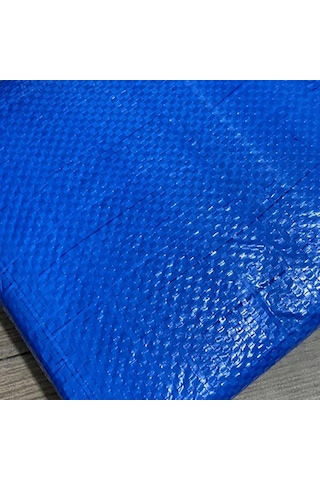 Dolıty Açık Yüzme Çocuk Havuzu Için Dayanıklı Pvc Tarp 220x150cm Koyu Mavi