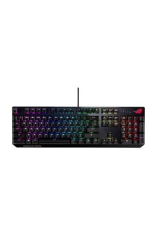 Asus ROG Strix Scope Aura Sync RGB Türkçe NX Red Switch Geniş Ctrl Tuşu Mekanik Oyuncu Klavye
