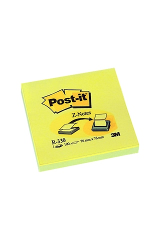 Yapışkan Not Kağıdı 76x76 Post-It R330 Z Notes