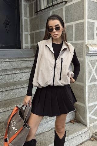 Modasize Paraşüt Yelek - Taş Altın