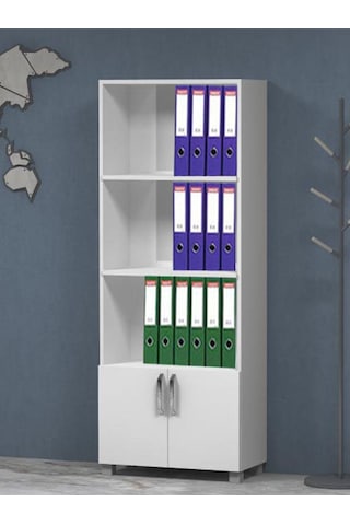 Münich Ofis Dosya Dolabı Beyaz