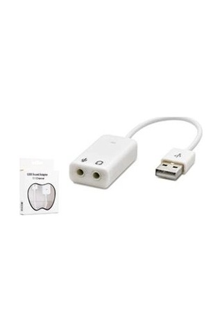 Hadron Hdx5263 Usb Harici Ses Kartı 7.1 Beyaz Kdo