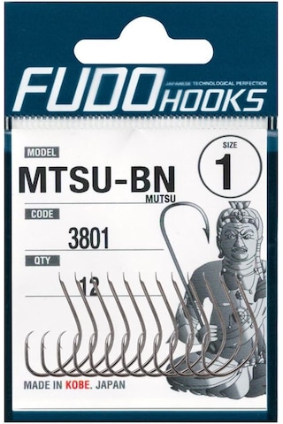 Fudo 3801 MTSU-BN Mutsu Black Nikel Çember İğne