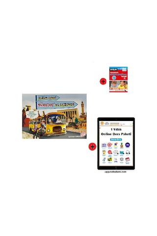3. Sınıf Hikaye Kitabı Seti Bizim Sınıf Türkiye'yi Geziyor Yeni + Sadık Uygun Yayınları Tü Test Okul Çağı Çocuk Kitapları 41376218