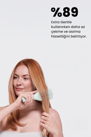 The Ultimare Detangler Extra Gentle Green Ekstra Hassas Saç Dökülmesine Karşı Fırça - Tarak 10212-001-1