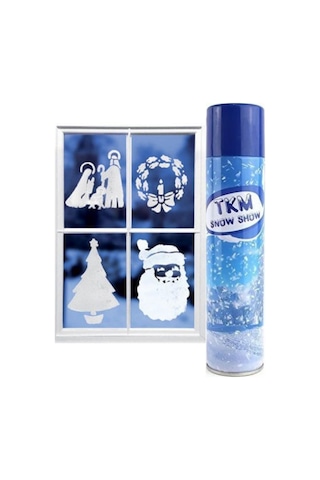 Yılbaşı İçin Kar Spreyi Yılbaşı Ağacı Süsleme Spreyi Snow Spray