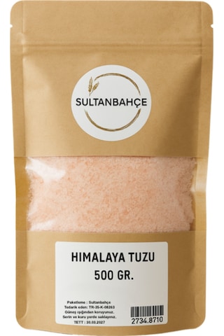 Doğal Himalaya Tuzu 500 Gr - Saf Ve Mineralli Pembe Kristal Tuz