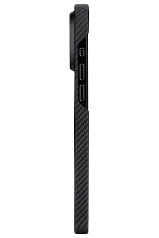 Apple Uyumlu iPhone 15 Pro Max Telefon Kılıfı Magsafe 600d Aramid Fiber Pitaka Orchestra Rhapsody Siyah