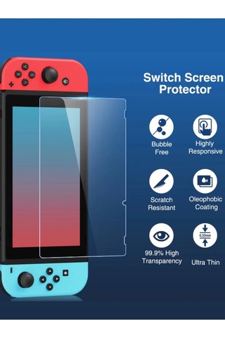 Nintendo Switch Oled Ekran Koruyucu Film 9h