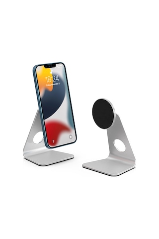 Ally R-Just Alüminyum Manyetik Masaüstü Tablet Telefon Standı