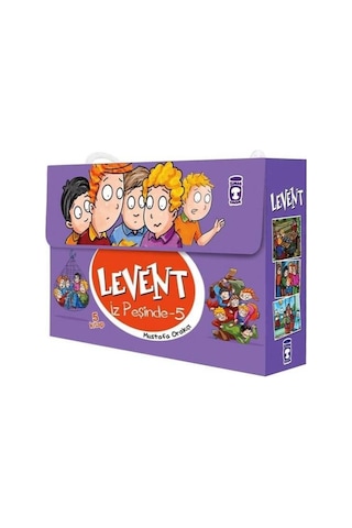 9 Yaş Levent Iz Peşinde - 5 Kitap (Timaş Çocuk)