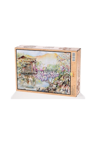 King Of Puzzle Çin Bahçesi Ahşap Puzzle 2000 Parça