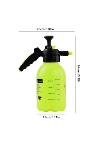 Basınçlı Bitki Ve Çiçek İlaçlama Pompası 2 Litre Ayarlanabilir Nozullu Bahçe Spreyi Diğer