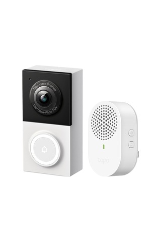 Tp-link Akıllı Video Kapı Zili Kamera Kablolu, 2k 5mp, Renkli Gece Görüşü, 180 Ultra Geniş Fov, 2 Yönlü Ses,