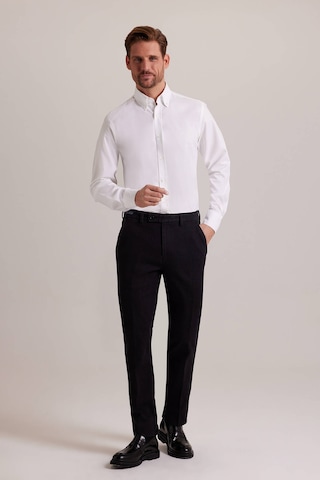 Ysf Erkek Siyah Düz Regular Fit Kot Pantolon