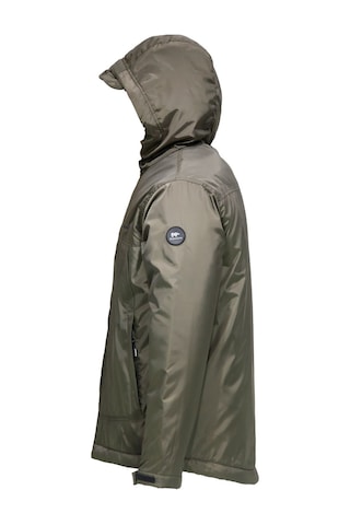 Erkek Kapitone Kapüşonlu Içi Peluş Haki Mont 001