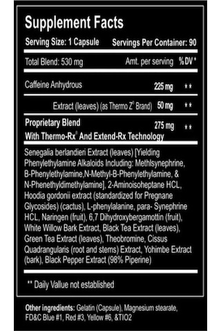 Innovative Labs Diablos Eca Fire Extreme Fat Burner 90 Kapsul
