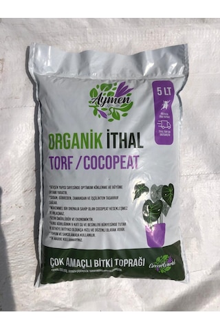 5 Litre Organik İthal Çok Amaçlı Bitki Toprağı - Çiçek, Sebze