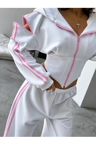 Havens İnvida Corset Eşofman Takım Beyaz