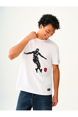 LOFT Regular Fit Erkek Tshirt K.kol Lf2038391 Q1.v1 Beyaz