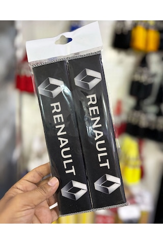 Tüm Otomobillere Uyumlu, Aracınıza Özel Tasarım Baskılı, Emniyet Kemeri Yumuşatıcı Ped, Renosyh