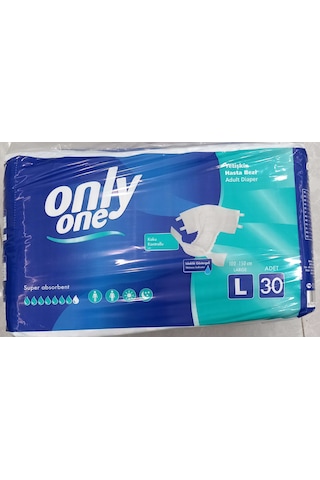 Only One Belbantlı Hasta Bezi L 30'lu Only One Belbantlı Hasta Bezi L 30'lu