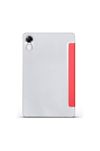 Zore Huawei Honor Pad X9 11.5' Msra Smart Cover Standlı 1-1 Kılıf - Kırmızı Kırmızı