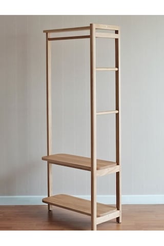 Ahşap Modern Askılık Ahşap