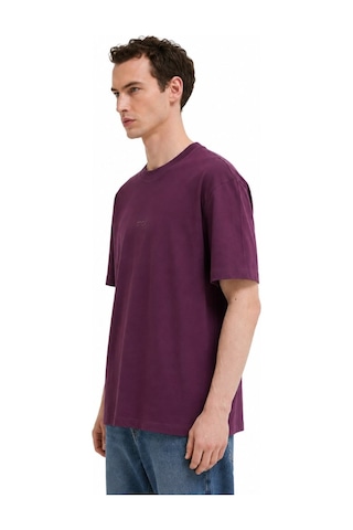 Mavi M0613102-70434 Mavi Baskılı T-shirt Erkek Tişort Bordo
