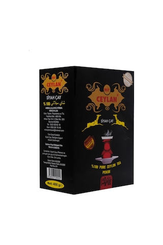 Ceylan Tea İthal Seylan Sri Lanka Ceylon Siyah Yaprak Kaçak Çay 400 G