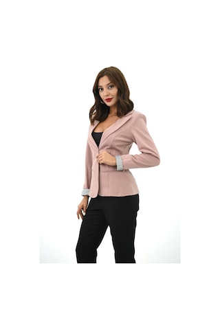 Kadın Tek Düğme Detaylı Blazer Ceket 5522 001