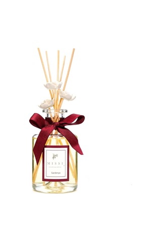 200 Ml Silindir Şişe Bambu Çubuklu Gardenya Oda Kokusu Abundance Prosperity