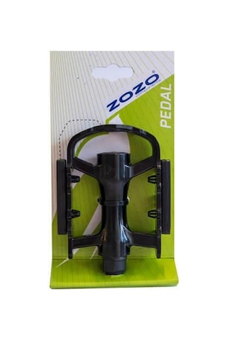 Zozo - Pedal - Hf-602 W/ball, W/ref - Siyah Reflektörlü Bisiklet Pedalı Alüminyum Bisiklet Pedalı