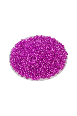 100 Gr Kristal Fuşya 06 Numara Hobi Boncuğu