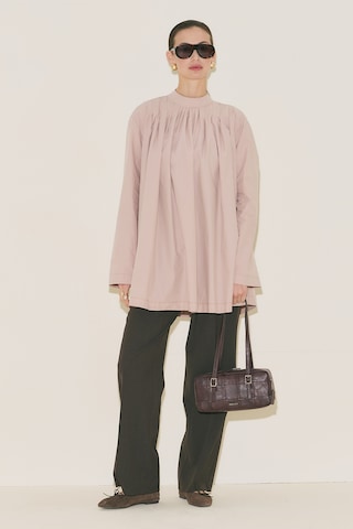 Manuka Pliseli Tunik Pembe Ss26tnk00004-78 Pembe