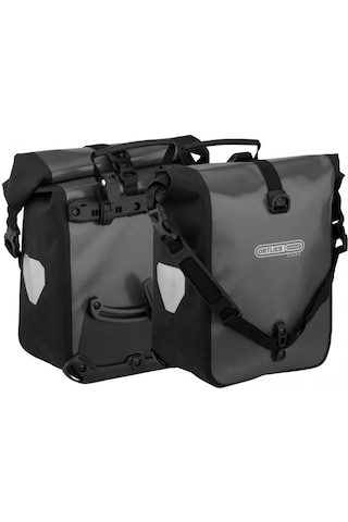 Ortlieb Sport-roller Classıc Ön Bisiklet Çanta 25l Asfalt-siyah Ql2.1 F6305 Siyah
