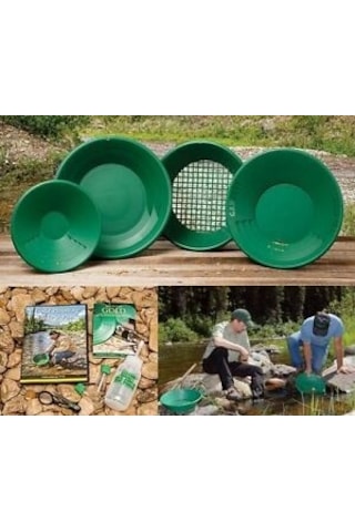 Garrett Deluxe Gold Pan Kit-Trap Altın Eleme Kiti