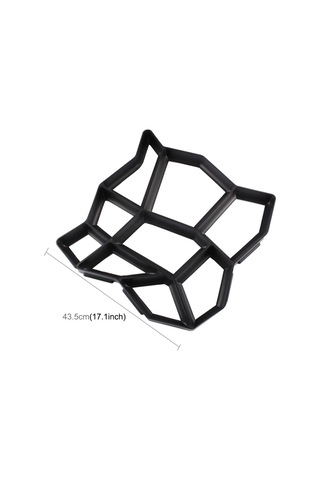 Manuel Çimento Beton Yol Kalıp Plastik Kalıp Diy Bahçe Kaldırım Kalıbı