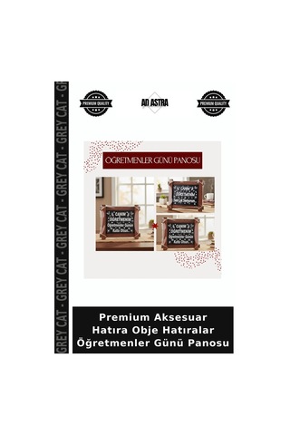 Premium Aksesuar Hatıra Obje Hatıralar Öğretmenler Günü Panosu