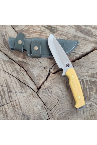 Av Bıçağı Avcı Bıçağı Kamp Bıçağı Doğa Bıçağı Bushcraft Hgpbp08 Kahverengi