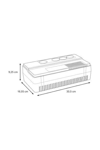 Schneıder Electrıc Bvs1000ı-gr Apc Easy Ups Bvs 1000va Schuko Avr Kesintisiz Güç Kaynağı