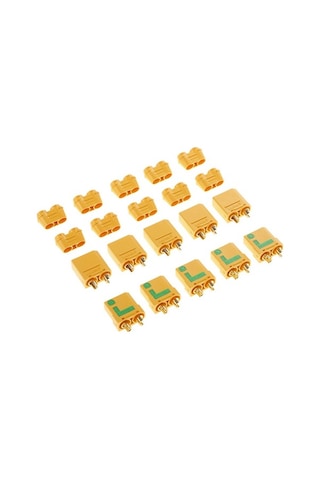 Besthome1 Amass Xt90-s Ve Xt90 Konektör Seti - 10 Parça Kıvılcım Önleyici Rc Bağlantı Aparatı